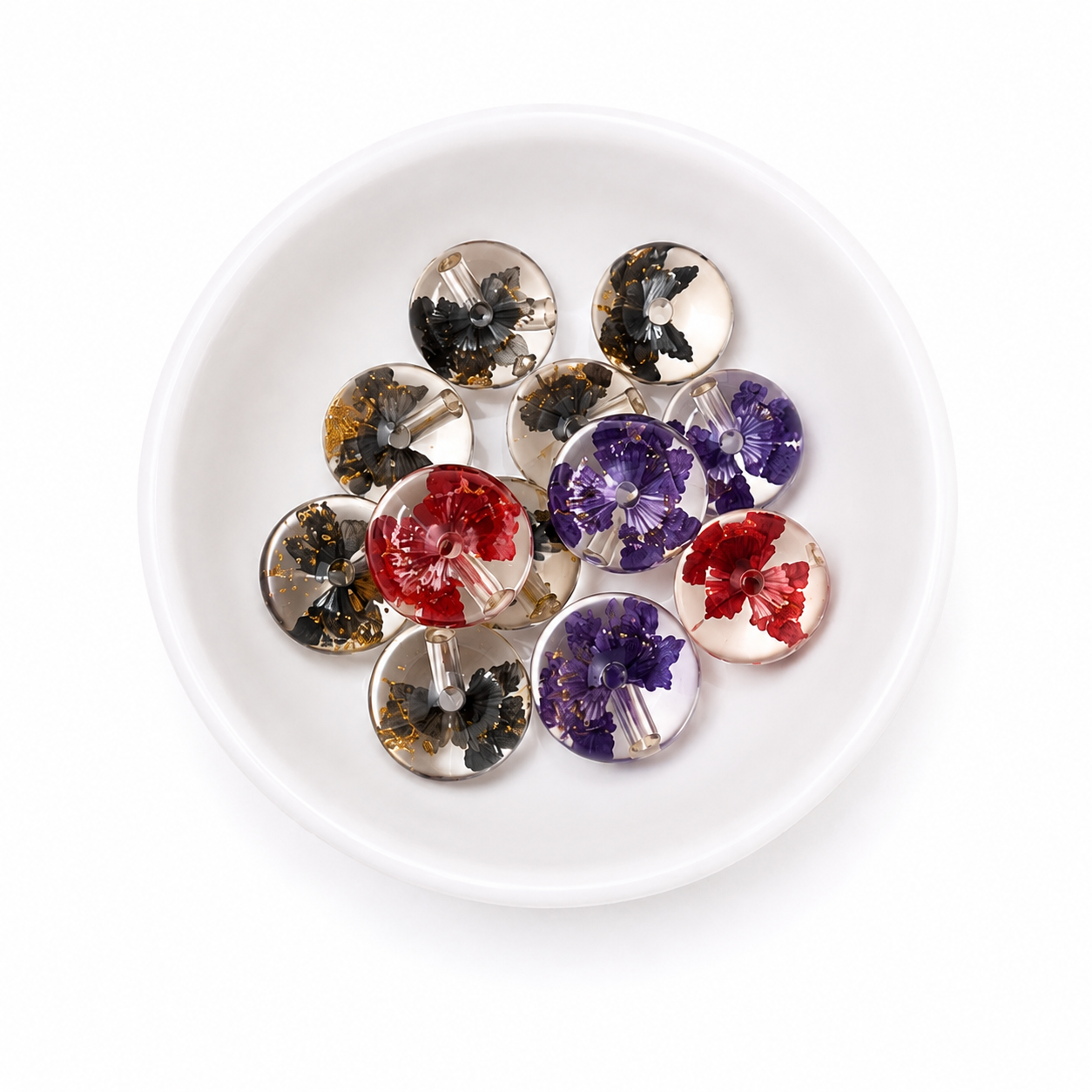 Butterfly Resin Beads – Pack of 10