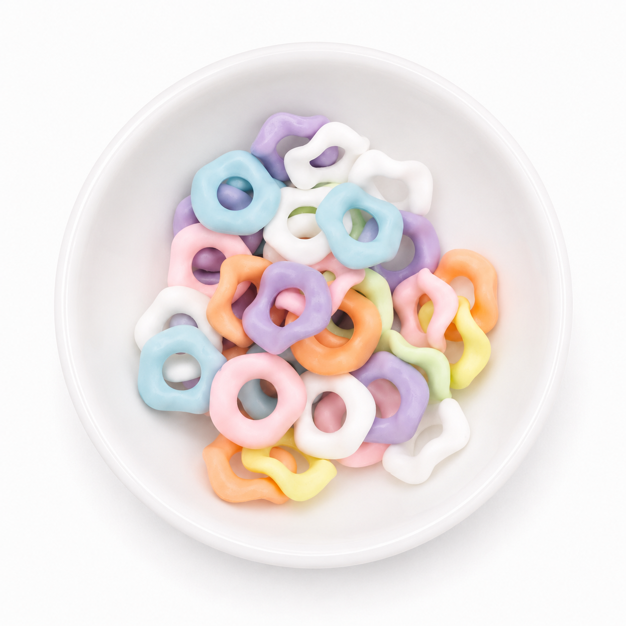 Pastel Spacer Beads – Pack of 20