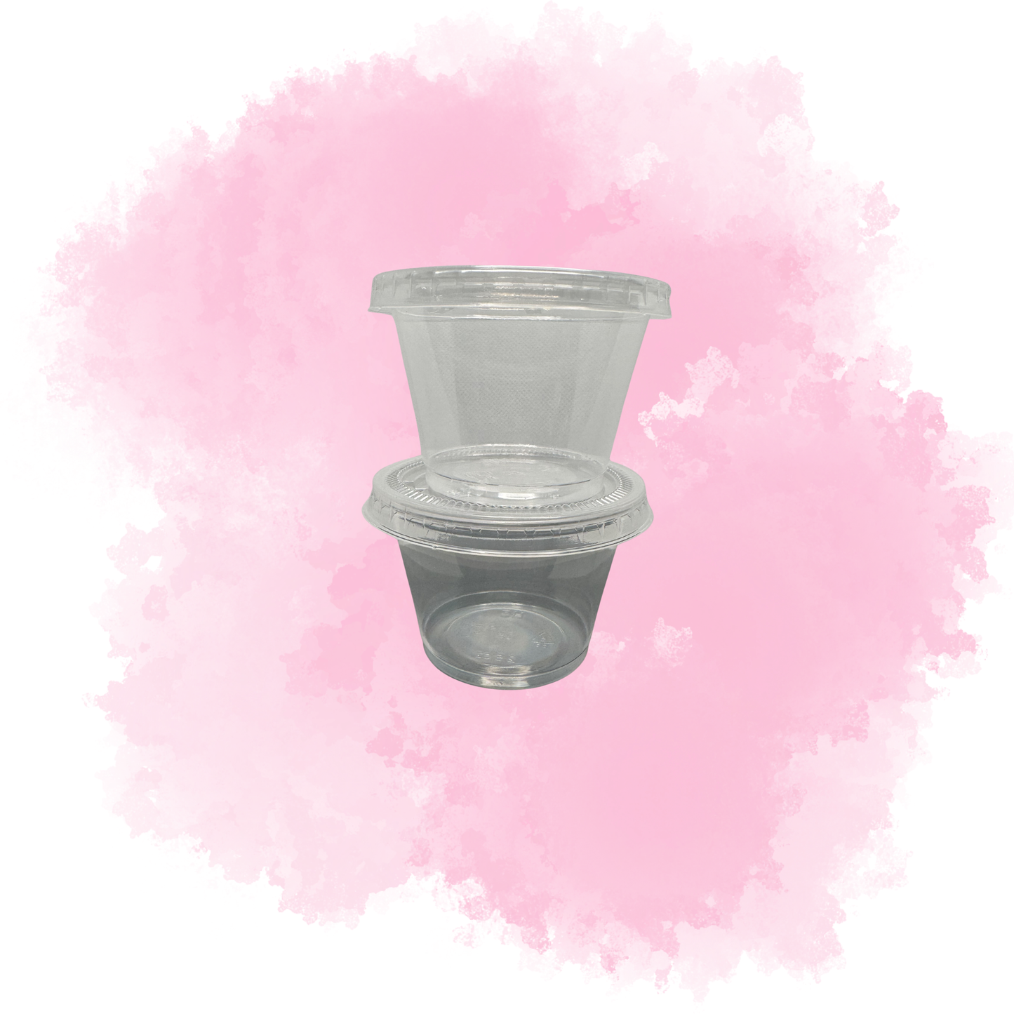 Glitter mixing containers